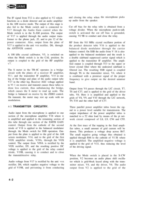 Page 23The IF signal from T12 is also applied to V2 which 