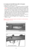 Page 15E2. Unloading the Model 8400 Montana Rifle (No Floorplate)
1. Repeat Steps 1 through 4 in section E1.
2. Keeping the muzzle pointed in a safe direction, push the bolt handle
slowly forward, just until the next cartridge is released from the magazine.
Caution:
The cartridge may possibly slide forward into the chamber if the
bolt is pushed to far forward. Normally, the cartridge will slide back  with
the bolt if the bolt is pulled rearward. If the cartridge remains in the
chamber, then you must slide the...