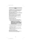 Page 13Setup
TheAE180Hcomes with a rechargeable Nickel-Cadmium
Battery Pack. When fully charged, this Battery Pack will
supply up to 12 hours of dependable use. (With the
Squelch control in “closed” position.)
Before using theAE180Hfor the first time, or whenever the
LOW BATTERYIndicator appears on the LCD display, you
should fully charge the Battery Pack.
Note:
When the Battery Pack is low, the Low Battery
Indicator will start to blink. After about 10 minutes, the
scanner will shut itself off to prevent the...