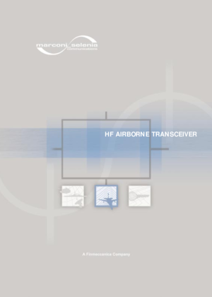 Page 1HF AIRBORNE TRANSCEIVER 