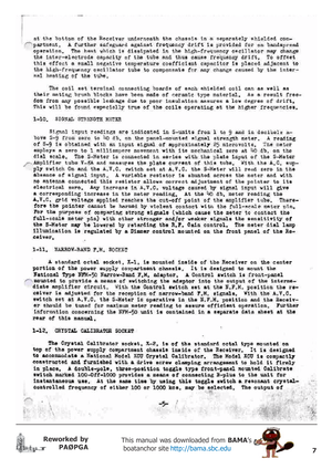 Page 77
Reworked by
PAØPGAThis manual was downloaded from BAMA’s
 boatanchor site http://bama.sbc.edu       