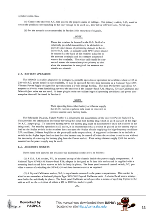 Page 1111
Reworked by
PAØPGAThis manual was downloaded from BAMA’s
 boatanchor site http://bama.sbc.edu       