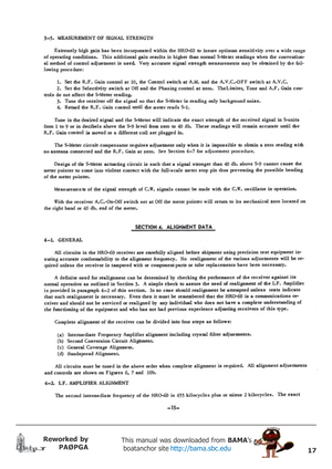 Page 1717
Reworked by
PAØPGAThis manual was downloaded from BAMA’s
 boatanchor site http://bama.sbc.edu       