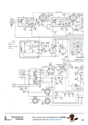 Page 4545
Reworked by
PAØPGAThis manual was downloaded from BAMA’s
 boatanchor site http://bama.sbc.edu       