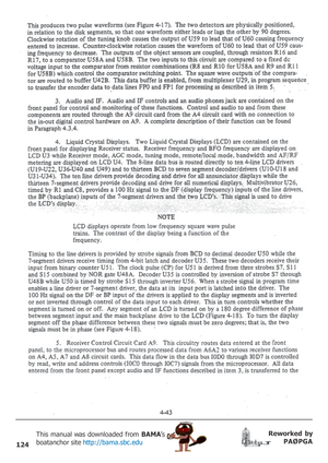 Page 124124
Reworked by
PAØPGA This manual was downloaded from BAMA’s
boatanchor site http://bama.sbc.edu       