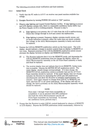 Page 143143
Reworked by
PAØPGAThis manual was downloaded from BAMA’s
 boatanchor site http://bama.sbc.edu       