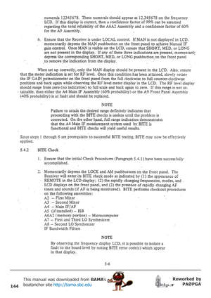 Page 144144
Reworked by
PAØPGA This manual was downloaded from BAMA’s
boatanchor site http://bama.sbc.edu       