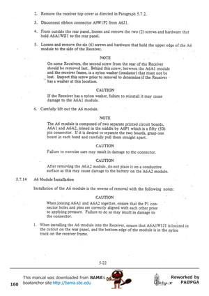 Page 160160
Reworked by
PAØPGA This manual was downloaded from BAMA’s
boatanchor site http://bama.sbc.edu       