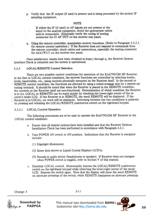 Page 5959
Reworked by
PAØPGAThis manual was downloaded from BAMA’s
 boatanchor site http://bama.sbc.edu       
