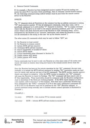 Page 7373
Reworked by
PAØPGAThis manual was downloaded from BAMA’s
 boatanchor site http://bama.sbc.edu       