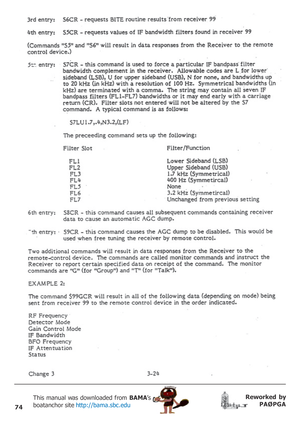 Page 7474
Reworked by
PAØPGA This manual was downloaded from BAMA’s
boatanchor site http://bama.sbc.edu       