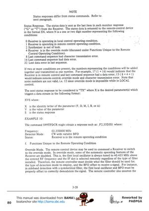 Page 8080
Reworked by
PAØPGA This manual was downloaded from BAMA’s
boatanchor site http://bama.sbc.edu       