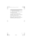 Page 2323
 — appears when you lock the keypad.
ch — appears after the digits (1–50) that show which
channel the scanner is tuned to.
–d — appears during a direct frequency search.
000.0000 — the digits on the right of the display show
which frequency the scanner is tuned to.
Error — appears when you make an entry error.
dUPL (duplicate) — appears when you try to store a fre-
quency that is already stored in another channel.
20-566.fm  Page 23  Thursday, August 5, 1999  8:04 AM 