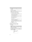 Page 3838
3. Press TEXT. The cursor appears at the 3rd line on
the display.
4. Enter the text using the numeral keys (see “Text
Input Chart” on Page 39).
Note: If you make a mistake, press   or   to move
to the character you want to change.
For example input “HAM 6m” as follows:
• “H” is the second letter associated with 4 on the
keypad. Press 
4 then press 2.
• “A” is the first letter associated with 2 on the key-
pad. Press 
2 then press 1.
• “M” is the first letter associated with 6 on the key-
pad. Press 
6...