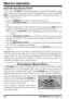 Page 28VR-5000 OPERATING MANUAL26 Alpha-Numeric Memory Recall
You can use the VR-5000’s powerful microprocessor system to search for Memory Chan-
nels according to their alpha-numeric label. In the example below, we shall set up the VR-
5000 to find all channels programmed with “POLICE” as an alpha-numeric label (e.g.
POLICE 1, POLICE 2, etc.).
1. Press the [
V/M(
MW)]
 key, if needed, to enter the memory mode.
2. Press the [
WIDTH(
BS STEP)]
 key to enable setup of Alpha-Numeric Memory Re-
call.
3. Program the...