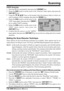 Page 33VR-5000 OPERATING MANUAL31
Scanning
VOICE Scanning
1. Press the [
F]
 key momentarily, then press the [
V/M(
MW)]
 key.
2. Rotate the DIAL knob to set the cursor to the “Channel” menu option, then press the
[
ENT(
SET)]
 key.
3. Using the [
(
)
/(
)]
 keys or the keypad, select the memory bank on which you
wish to perform VOICE scanning, then press the [
BANK]
 key.
4. Rotate the DIAL knob to set the cursor to the
“VCS” menu option, then press the [
• (
BEEP)]
key to enable VOICE scanning.
5. Rotate...