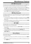 Page 49VR-5000 OPERATING MANUAL47
ATT (
RF ATTENUATOR)
For situations where extremely high signal levels are present, the receiver’s input AT Tenuator
may be activated, to reduce the sensitivity and total gain of the receiver system.
1. To activate the Attenuator, press the [
F]
 key momentarily, then press the [
1(
AT T)]
 key.
The “AT T” icon will appear on the display. You should also hear a decrease in the
incoming signal strength (and background noise) with the Attenuator engaged.
2. To switch the...