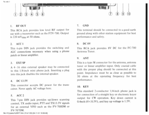 Page 15Ny side 1
file:///C|/yaesu%20ft77.htm (15 of 125) [04-11-01 19:38:49] 