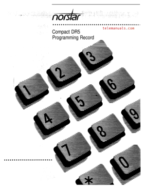 Page 273Compact DR5
Programming Record 