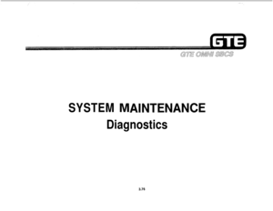 Page 429SYSTEMAINTENANCE
Diagnostics
3.76 