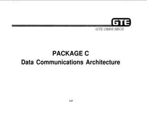 Page 572f “,..
PACKAGE C
Data Communications Architecture
5.37 