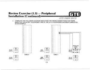 Page 88ewiew 
4. COMPLETE THE FOLLOWING DIAGRAM INDICATING THE CROSS CONNECTIONS THAT WERE 
MADE FOR THE SIX EKT TELEPHONES. ONE OF THE CS-10 TELEPHONES HAS BEEN COMPLETED, 
AS AN EXAMPLE. 
cs-20 
(CKT4) _ - 
_ - 
_ - 
_ - 
_ - 
_ - 
_ - 
_ - 
_ _ 
_ - 
_ - 
_ - 
_ - 
_ - 
_ - 
_ - 
_ - 
_ - 
” - 
_ - 
_ - 
_ - 
_ - 
_ - 
_ _ 
_ - 
_ - 
- - 
_ - 
_ - 
_ - 
_ - 
- - 
_ - 
_ - 
_ - 
_ - 
_ _ 
_ - 
_ - 
_ - 
CABLE 0. MODULAR 
JACK 
CABLE 1 
cs-10 
(CKTO)  