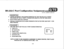 Page 383RS-232-C Port Configuration Assignkent 
GE awvll sms 
DESCRIPTION 
. ASSIGN OR MODIFY THE CHARACTERISTICS OF THE TWO RS-232-C PORTS 
INCLUDING BIT RATE, PARITY, CHARACTER LENGTH, STOP BIT AND ECHO. 
. BOTH PORTS ARE FULL DUPLEX. 
. DEFAULT STANDARD DATA BASE PRESENTS PORT jif FOR PMP AND PORT 1 FOR 
MDR PRINTER. 
piizGiq 
1. USE CMC-900 TO SET RS-232-C PORT CHARACTERISTICS: 
. PORT (PI) 
. BIT RATE (P2) 
. PARITY (P3) 
l CHARACTER LENGTH (P4) 
. STOP BIT (P5) 
. ECHO BACK (P6) 
NOTE: IF PORT TO BE...