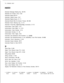 Page 550TL-130400-1001
Attendant Message Waiting Key, D-173
Attendant No Answer Time, D-58
Attendant Paging, D-171
Attendant Paging Areas, D-67
Attendant-Paging Queue, D-l 71
Attendant-Recall After No Answer Timeout, D-l 93
Attendant Room Blocking Key, D-173
Attendant Three-Way SplitiThree-Way Connection, D-172
Authorization Code Digits, D-78
Authorization Code Digits 1-4, D-76
Authorization Code Number, D-76
Authorization Number, D-l 10
Authorization Prefix Digits, D-52
Automatic Call Distribution Pilot Numbers...