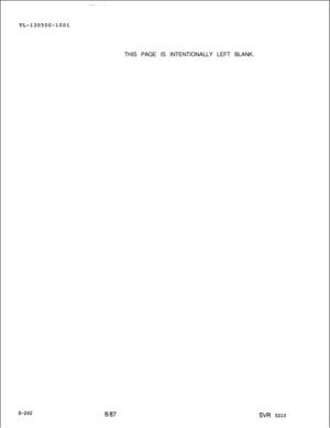 Page 640TL-130500-1001S-262THIS PAGE IS INTENTIONALLY LEFT BLANK.8l87SW 5210 