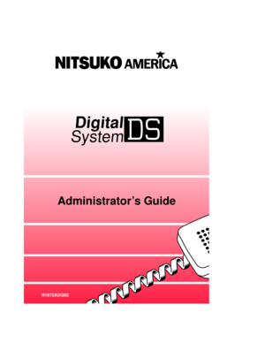 Page 5Administrator’s Guide
N1872ADG03
Digital
System
dsadcov  12/1/97 4:30 PM  Page 1 