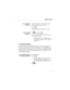 Page 547RVHWXSD0HHW0H
&RQIHUHQFH1.Page desired parties and announce Meet-
Me Conference code (11 or 12). 
2.Press 
[. 
3.Dial Meet-Me Conference access code.
7RMRLQD0HHW0H
&RQIHUHQFH1.) and press 
[. 
2.Dial announced Meet-Me Conference ac-
cess code (11 or 12). 
-The display shows Conference Call
when the three parties join the Meet-Me
Conference.
Message Waiting
You can leave a Message Waiting indication at a busy or unanswered
extension requesting a return call. The indication is a flashing 
w...