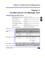 Page 23Chapter 3:
The Main Screen and Message Pane
Understanding the Main Screen
The NVM-Desktop Messaging Main Screen is divided into six sections:
lThe Menu Items(see Chapter 5) . . .for setting advanced messaging options for your mailbox.
lThe Message Pane . . . . . . . . . . . .showing all the messages in the Message Cabinet you
have selected.
lThe Message Cabinets . . . . . . . . .storing the three categories of messages (New, Held
and Saved).
lThe Message Action Buttons . . . .providing one-click access...