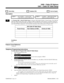 Page 10692400 - Caller ID Options2401 - Caller ID Table Setup
  Sorts Data   Updates CEU   Can be Copied
Description
 124i Not available — 124i has 200
Caller ID bins numbered 000-199. 384i Available — 1000 Caller ID Table
addresses numbered 000-999.
INUse Program 2401 - Caller ID Table Setup to assign the 384i Caller ID Table to Tenant Groups. The Caller ID
Table has 1000 possible entries (bins), assigned to addresses 000-999. In this program, you allocate starting ad-
dress and a range of Caller ID Table...