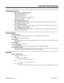 Page 133Programming (Cont’d)
➣
2108 - Separate ARS Routing Options
Program unique routing for:
- Operator-assisted (0+) calls
- International (011) calls
- Directory assistance (411, 1411 and 555) calls
- Equal Access (10XXX + 0 or 1) calls
- Emergency (911) calls
➣2109 - ARS Authorization Codes
Enter ARS Authorizations Codes for each extension.  ARS Dial Treatments may require users to enter
Authorization Codes before dialing.
➣2110 - ARS Class of Service
Set an extension’s ARS Class of Service.  Automatic...