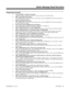 Page 511Programming (Cont’d)
➣
(384i Only) 0005 - Extension Circuit Type
Assign circuit type 2 for keysets with DCI.  Assign circuit type 4 for 3DCI module.
➣0007 - System Report Port Setup
If the SMDR printer will also be used for system reports, enter the SMDR DCI software port number as
the system report port number.
➣0008 - Alarm Report Port Setup
If the SMDR printer will also be used for alarm reports, enter the SMDR DCI software port number as
the alarm report port number.
➣0130 - Date Format for SMDR and...