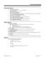 Page 581Programming (Cont’d)
➣
0510 - Trunk Access Code
If required, change the Trunk Access Code (normally 9).
➣0905 - Trunk Groups
Assign trunks to trunk groups (1-128).
➣0906 - Trunk Group Routing
Set up an outbound routing table (1-64 in 384i, 1-36 in 124i) for trunk groups assigned in Program 0905.
➣0907 - Trunk Group Routing for Extensions
Assign the routes set in Program 0906 to extensions.
➣0911 - Trunk Access Map Setup
Access Map programming may limit Trunk Group Routing options.
➣0912 - Extension...