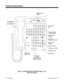 Page 88Figure 1-2, MULTIBUTTON TELEPHONE (Page 1 of 2)
(926 Series Shown)
CLEAR
CHECK
92 - 199AA
Alphanumeric
Display
One Touch
Keys
Dual Line
Appearance Keys Programmable
Function Keys
MicrophoneSpeakerphone Microphone Cutoff Do Not DisturbLast Number 
Redial Abbreviated 
Dialing
Handsfree, 
Handset,
Page and BGM
Volume Control Message 
Waiting Lamp Ringer/Splash 
Tone
Volume Control
1
9
17
252
10
18
263
11
19
274 6 1
12
20
285 7 2
13
21
296 8 3
14
22
307 9 4
15
23
318 105
16
24
32
2
5
8
0 1
4
73
6
9
#
CALL 2...