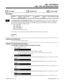 Page 9751205 - DCI Toll Restriction Class
 Sorts Data  Updates CEU
✔  Can be Copied
Description
 124i Available — eight DCI Toll
Restriction classes. 384i Available — 15 DCI Toll Restriction
Classes.
INUse Program 1205 - DCI Toll Restriction Class to set the Toll Restriction Class (1-15 in 384i, 1-eight in 124i)
for each DCI software port. The system uses Toll Restriction Class for outgoing (trunk) data calls. Toll Restric-
tion Class does not affect internal data calls. For each DCI software port, you make...