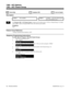 Page 9801302 - ACI Tenant Group
✔  Sorts Data   Updates CEU   Can be Copied
Description
 124i Not available. 384i Available — 192 ACI software ports
(64 3-ACI Modules max.).
INUse Program 1302 - ACI Tenant Group to assign an ACI software port (1-192) to a Tenant Group (1-4). Refer
to the Order option in Program 0005 for the ACI software port number.
Conditions
None
Feature Cross Reference
Analog Communications Interface (ACI)
Telephone Programming Instructions
To enter data for Program 1302 (ACI Tenant...