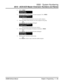 Page 4110500 - System Numbering
0510 - ACD/UCD Master Extension Numbers and Names
DS2000 Software Manual Chapter 2: Programming403
2. 0510 + HOLD
3. Enter the number of the group you want to program (1-8) + HOLD.
The previously programmed extension number displays.
4. Enter the number of the extension you want assigned to the group.
OR
Press 
HOLD to leave the entry unchanged.
The previously programmed name displays.
5. Enter the name for the group (10 character maximum) + 
HOLD
OR
Press 
HOLD to leave the...