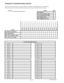 Page 42Program 18 - Extension Features (Part II)
Before you fill in data, either use the Copy and Paste commands to make additional copies of the blank
Extension Feature forms for each installed extension or print copies of the blank forms as needed.
Extension:Feature Y/N
 HS (Headset)
 VA (Voice-Announce Calls)
 VP (Voice Page Thru Spkr)
 VO (Whisper Page)
 RLP (Ringing Line Pref.)
Feature
 Line # ________
 Line # ________
 Line # ________
 Line # ________
 Line # ________
 Line # ________
 Line # ________...