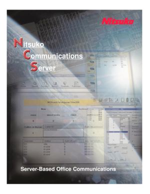 Page 1Server-Based Office Communications
itsuko
ommunications
erver 