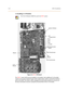 Page 1013-20DHS-E Installation
3. Installing 3 x 8 Modules 
Figure 3-4: DHS-E CPU Board
The DHS-E  comes with two pre-installed 3 x 8 modules. Each additional 3 x 8 module 
requires one 25-pair amphenol type (male) ended station cable to extend the interface 
ports to the MDF. The station cable is plugged into the female amphenol connector at 
the base (orientation assumes a properly mounted KSU) of the 3 x 8 module.
The 6-Port CO Module CANNOT be used in the DHS-E system. 
Modem
3 x 8
Module
EXP Potentiometer...