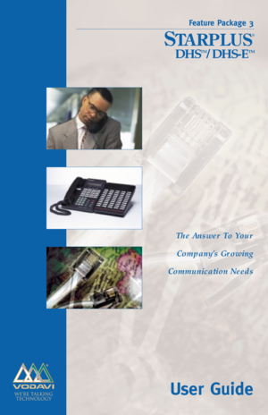 Page 1User Guide
The Answer To Your 
Company’s Growing
Communication Needs
DHSTM/DHS-ETM
Feature Package 3 