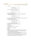 Page 181Message Waiting3 -111
Chapt er 3 - Key Station Featu res , Opera tion , an d Programmin g
1. Press [msg].
2 . Pr es s [ c all me ]. You wi ll he ar c onfi r mat ion tone .
To answe r a s ing le Mes sage W ait i ng:
1. Your telephone display shows the following and the Message Waiting lamp (if a
but ton is pr ogra mme d) wi ll f las h:
2 . Pr es s [ re ply ] t o ans wer t he mes sag e or [d el ] t o de le te t he mes sag e w it hout re pl yin g.
To answer multiple Message Waitings:
1 . Your te le phone d...