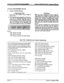 Page 180STATION PROC RAnQQNG (Cont’dl 
S. Displrpy Fkd~le Buttonr 
#gammmg steps 
Description 
1. Press the DSP flodbie button (page B. 
Button #9l. DSP. Any time a display of button program- 
ming (default or change4 fs needed, press the 
2. The programming assgnment on four but- DSP button (button 91 on Page B and it w!Il 
tons WI.U be displayed starung with the display four buttons’ programming assign- 
lowest button number. With each sub-se- menta MarUng with the lowest button num- 
quent depression of the...