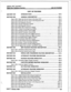 Page 18irlfinite DVX’ and DVX” 
Dfdital 
Key Telephone Systems LIST OF FIGulREs 
LIST OF FIGUREf3 
SECTION 100 
INTRODUCTION ............................................................... 100-l 
SECTION 200 GENE&XL DESCFWTION ................................................. 200-l 
Figure 200- 1 Main Key Service Board of the Basic KSU ............................................... 200-3 
Figm 200-2 Main Key Service Board of the Expansion KSU 
....................................... 200-5 
Figure 200-3 2x4...