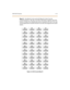 Page 146D SS/ D LS Fe atur es 4- 11
Map #3 - -By default is to be used with Map #2 in that it has the
remaining stations, 148-195, to provide a full Station mapping. All of the
buttonsonMap#3areflexibleandcanbechangedbytheuser.Thismap
can be duplica ted on another DSS/DL S Cons ole and a ssigned to the same
st at ion.
Fi gure 4-3 : DS S Consol e Ma p #3 