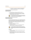 Page 224Speak erpho ne 5-75
†If t he st ati on u ser p re sel ec ts a li ne bef ore ac t i vat ing SNR , th e
preselection overrides the line which was used originally.
Sp e a k e r p h o n e
1 . Pr es s O N/ O FF bu t to n to ON. I nte rc o m dia l to ne i s he ar d.
2. Pres s the DS S button o f the des ired party, or pres s a n ava ilable
outsidelinebuttonanddialnumber.Speakerphoneisactivated.
3. Press ON/OFF button to OFF to end call.
Station Relocation
The Station Relocation feature allows a user to unplug...