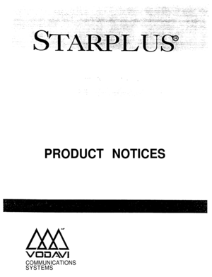 Page 490... . . .,.-...-.
PRODUCT NOTICES
COMMUNICATIONS
SYSTEMS 